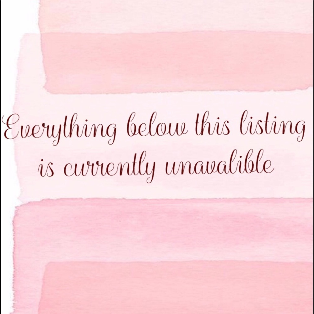 Everything below this listing is unavailable